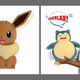 Image for article titled Hey Kids, It's My Partner Eevee And Snooze Action Snorlax